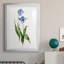 Peinture botanique bleue vive II-789340627-789340625