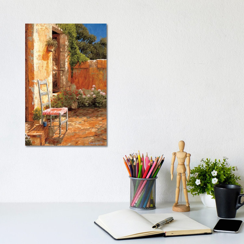 Morning Coffee by Gilles Archambault - Wrapped Canvas Gallery-Wrapped Canvas Giclée, 30.48cm H x 20.32cm W