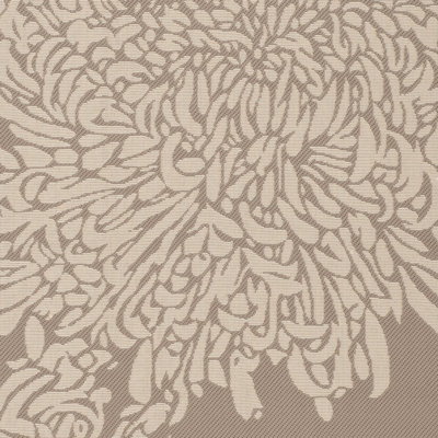 Tapis beige foncé / beige Chrysanthemum