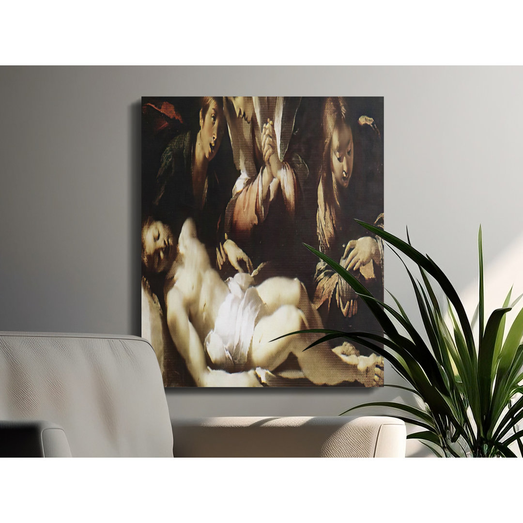 Deposition of Christ Canvas Wall Art, Gallery Wrapped Matte Print, Ready to Hang, Religious Art, Archival Quality, Renaissance Art