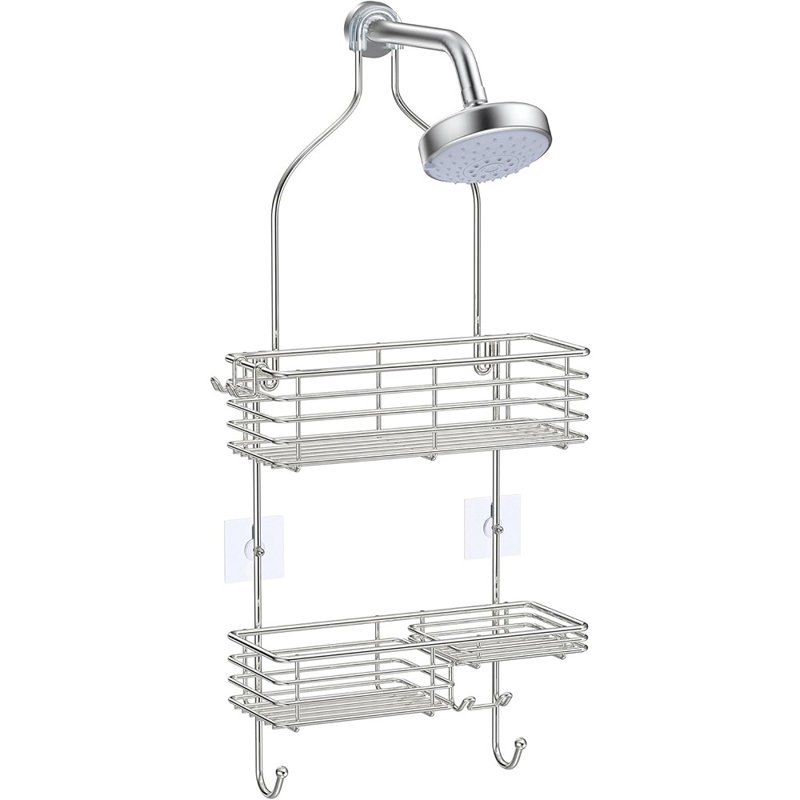 Support de pomme de douche suspendu SMARTAKE - Argent - Antirouille SUS201