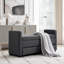 Banc de rangement rembourré moderne de 58,27 po de largeur avec double espace de rangement-1364369365