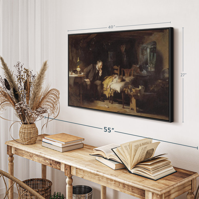 «The Doctor Canvas Print», H 27 po x l 40 po