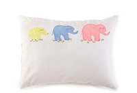 Elephant Family Baby Lumbar Pillow