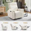 Fauteuil inclinable électrique et pivotant Axton