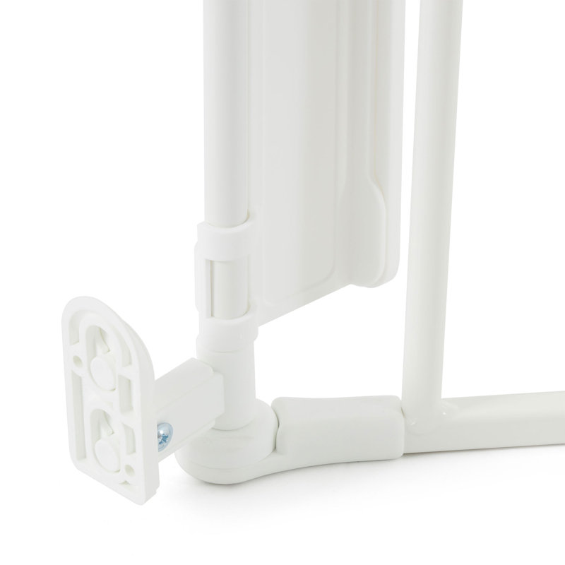 Metal Wall Mounted Pet Gate, White