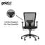 Chaise de bureau en polyester Meharg