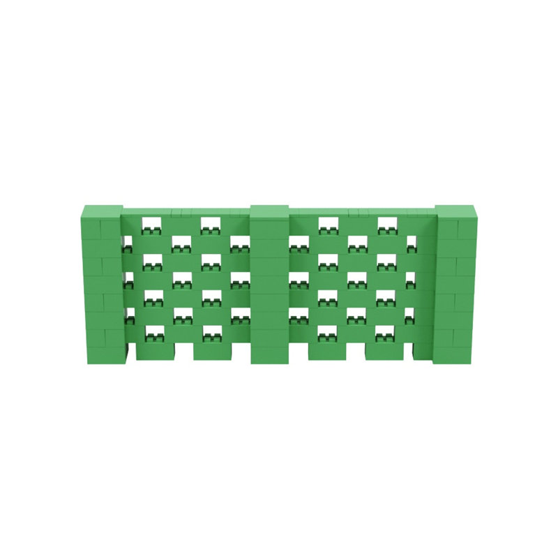 Ensemble mural 4 po de haut Everblock, Vert, 120"