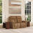 Ranger Power Reclining Loveseat With Power Headrests, Lumbar, Heat, Massage-121630953