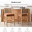 Ensemble de 2 tabourets de comptoir Helianthe-691964808