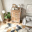 Armoire de rangement en bois rustique-129684360