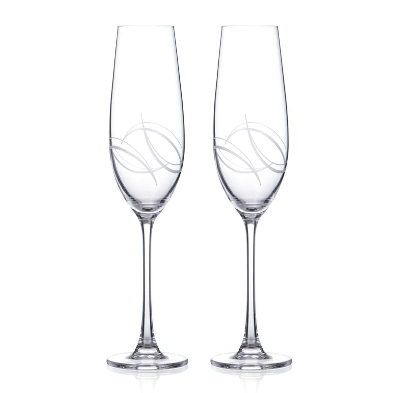 Arctic 260ml Crystal Flute Set
