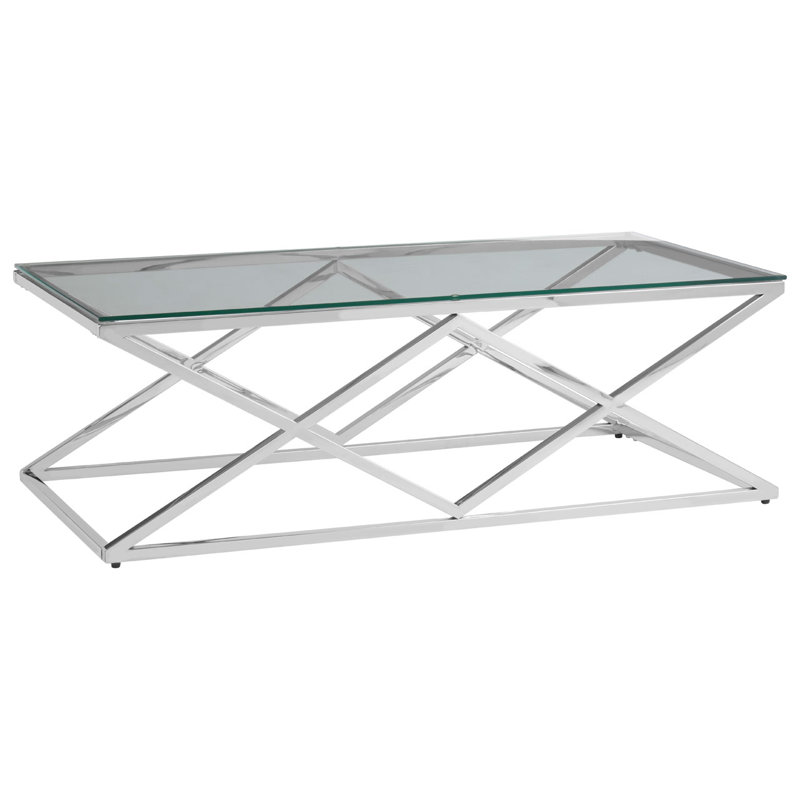 Redd Cross Legs Coffee Table