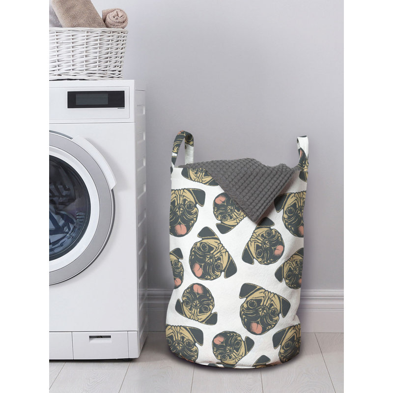 Fabric Laundry Bag with Handles