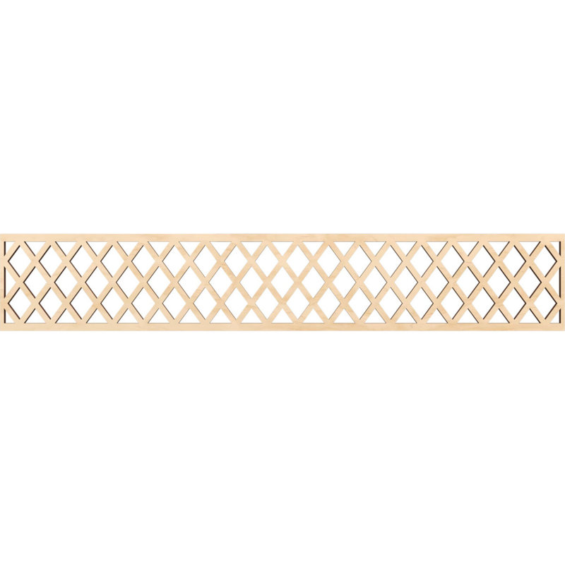 Moulure Manchester Fruster, Bouleau, H 8 po x l 46,625 po x P 0,375 po