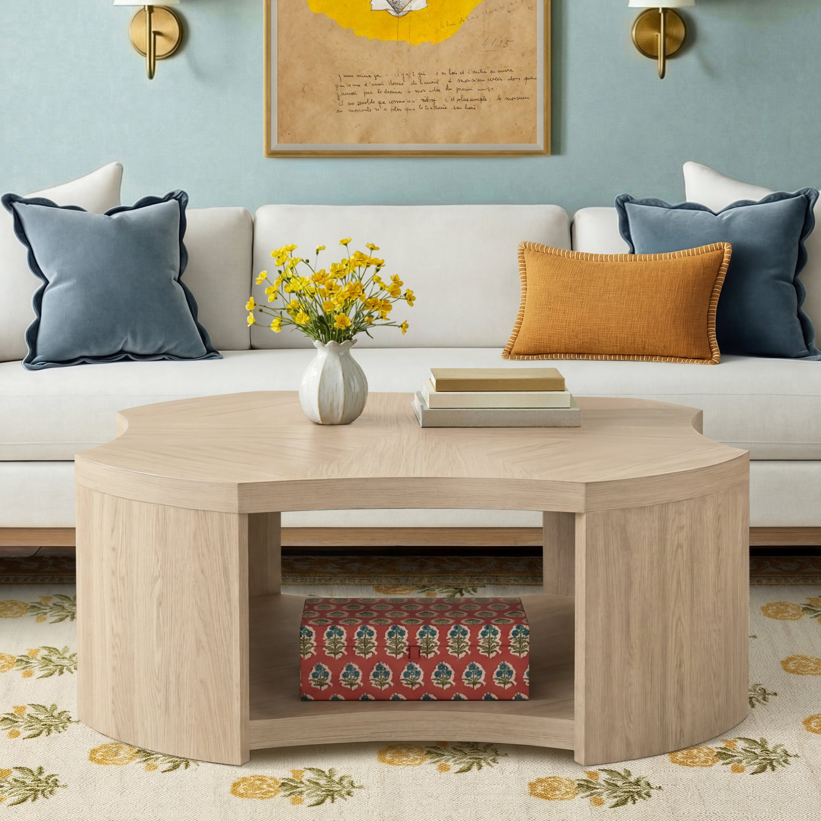 Kaela 48" Coffee Table
