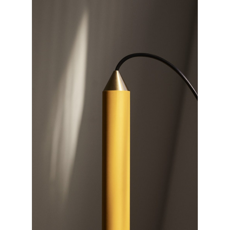 Apollo, 151" H x 4.92" W x 4.92" D, Turtledove/Aluminium