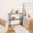 Mekeia 24.5" Tall Narrow End Table with Shelf-1799881915