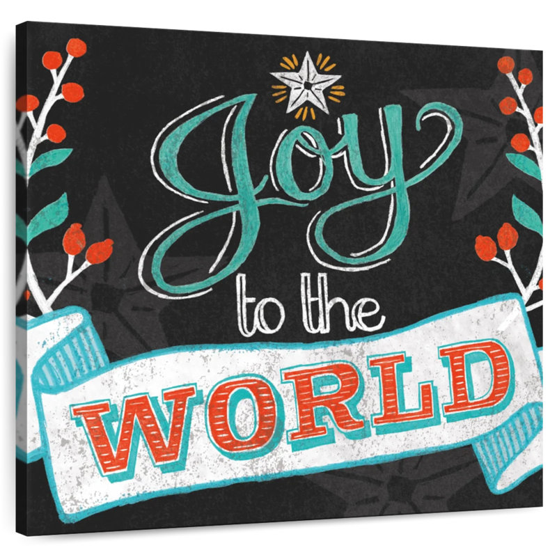 Tergel Joy To The World, H 20 po x l 20 po