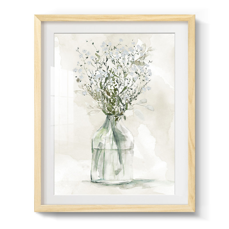 Stephane - Toile tendue avec châssis, H 25,5 po x l 17,5 po, Naturel