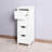 White Bathroom Cabinet With Spacious Drawers To Accommodate Your Needs Chic Storage Smooth Drawer Slides For Easy Access