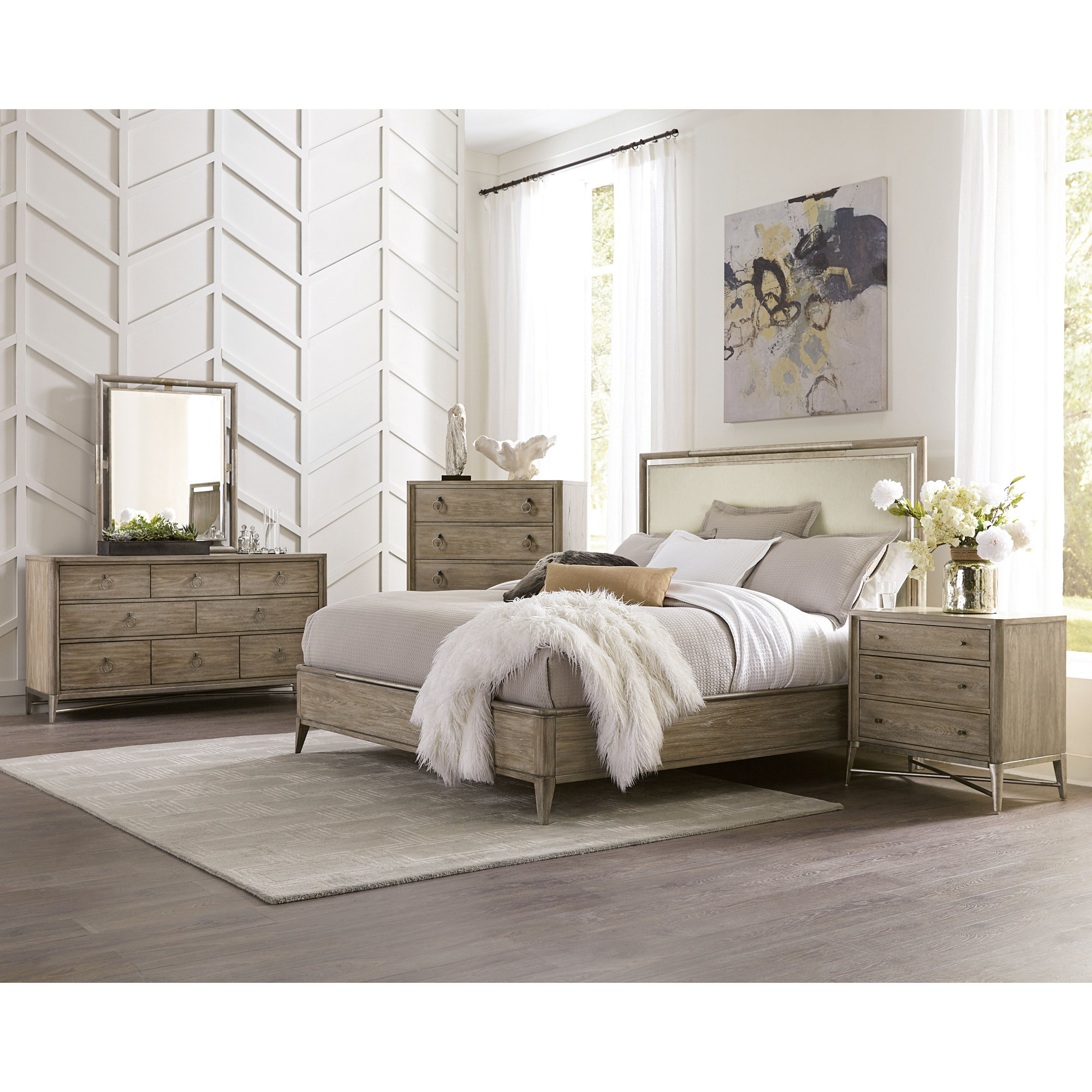 Regan 8 - Drawer Dresser, Natural