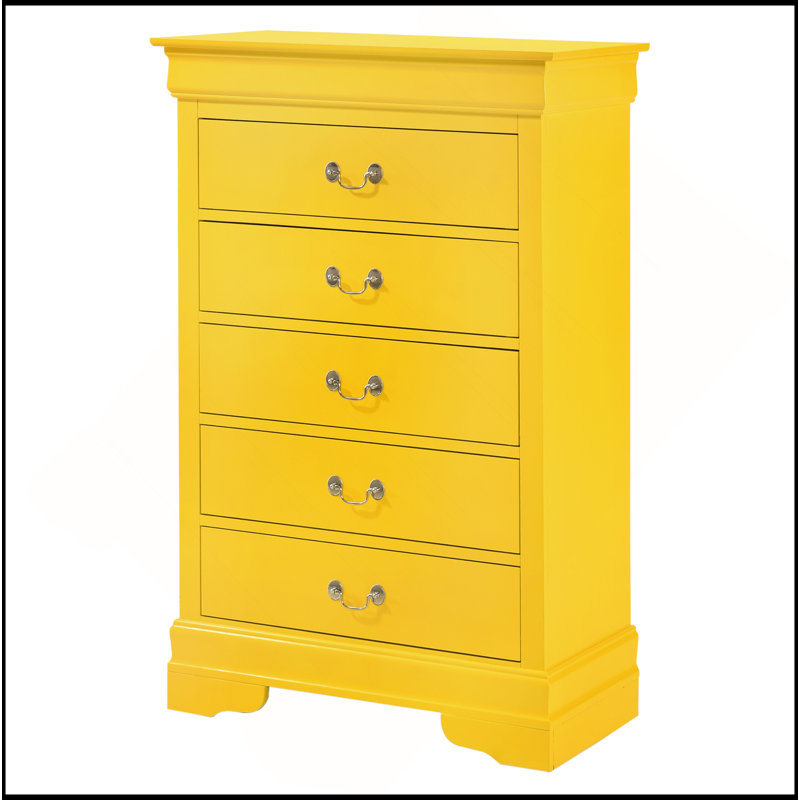 Commode, jaune, Jaune