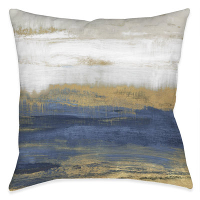 Deep Shades Of Blue Throw Pillow