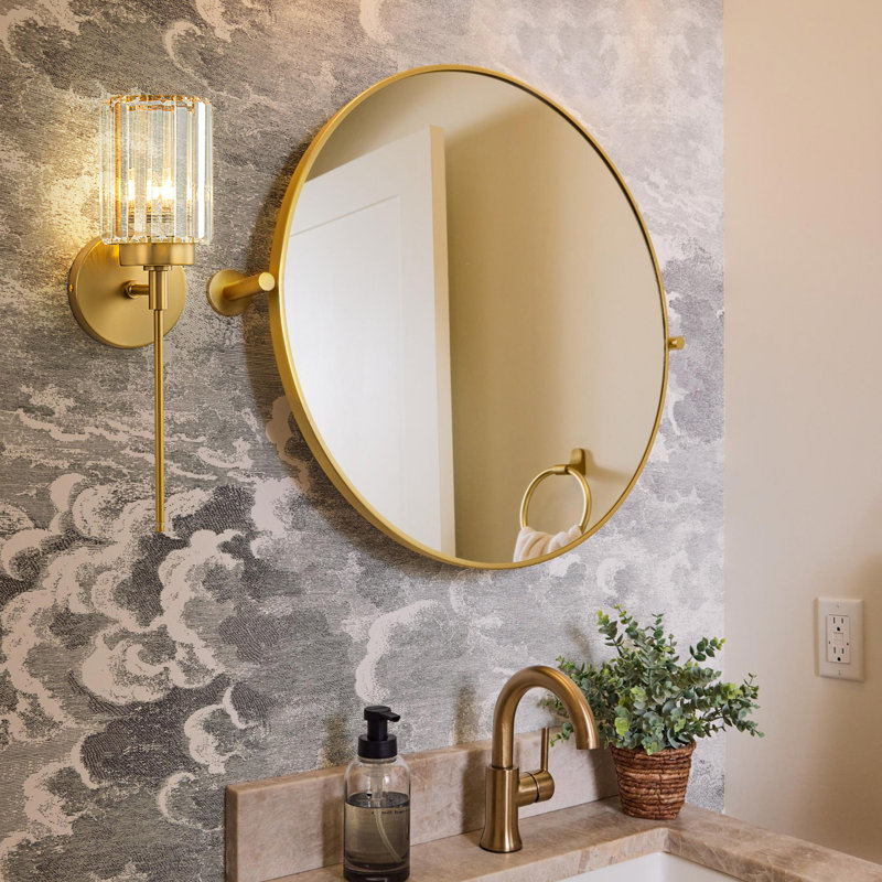 Edgars Iron Wallchiere, Gold, Clear