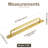 Anti-Slip Wave Pattern Cabinet Pull With J-Backplate Multipack-124950254-124950255