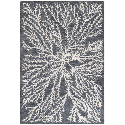 Tapis noir Neve