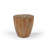  Cayley Rustic Solid Wood Drum End Table – Handcrafted Sunburst Accent Stool