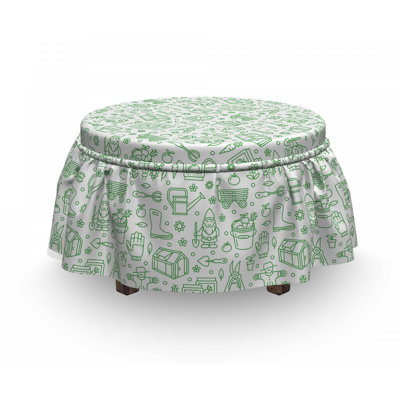 Ottoman Slipcover