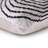 Handmade Silver Black Velvet Lumbar Pillow 16X24 – Modern Geometric Designer Cushion