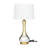 Glass Buffet Lamp