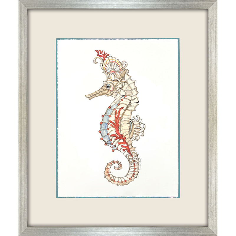 «Seahorse Celebration II», art encadré