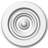 Standard Grayson Bullseye Rosette with Beveled Edge-40410918