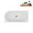 59.1'' x 28.3'' Freestanding Soaking Acrylic Bathtub-83636001