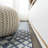 Weside Diamond Tribal Medallion Ivory/Blue Indoor/Outdoor Rug-1889803244
