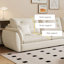 Coussin blanc modulaire 100% polyester-420365620-420365623