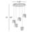 Greenbury 5 - Light Cluster Pendant