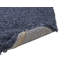 Tapis à poil long bleu ardoise 5 x 8 po