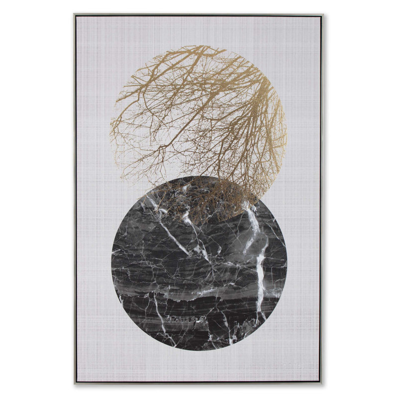 Lunaire, toile encadrée