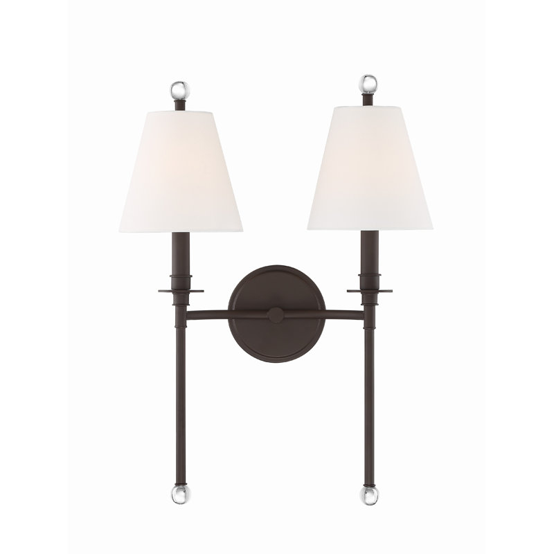 Hiltner Armed Sconce, Bronze