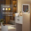3-in-1 Dressing Table with Illuminated Mirror-2138312860
