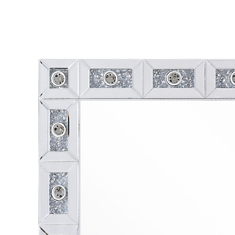 Miroir de commode lumineux biseauté Glam
