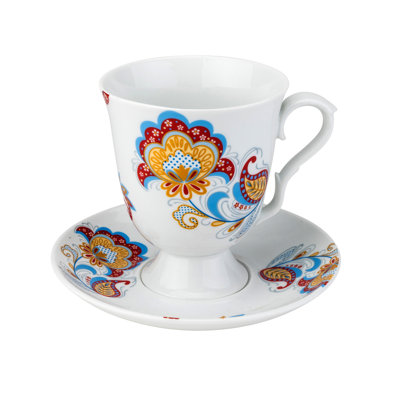 Tipler Porcelain Teacup and Saucer