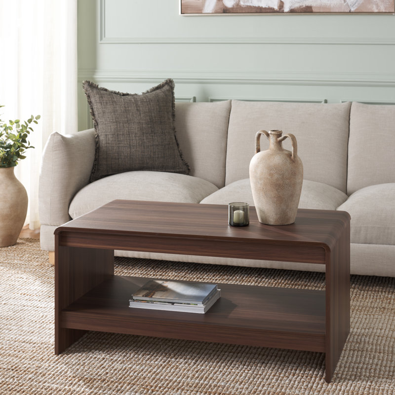 Table basse Johncharles, Noyer