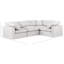 Canapé modulaire en similicuir 4 pièces Itala-94482396