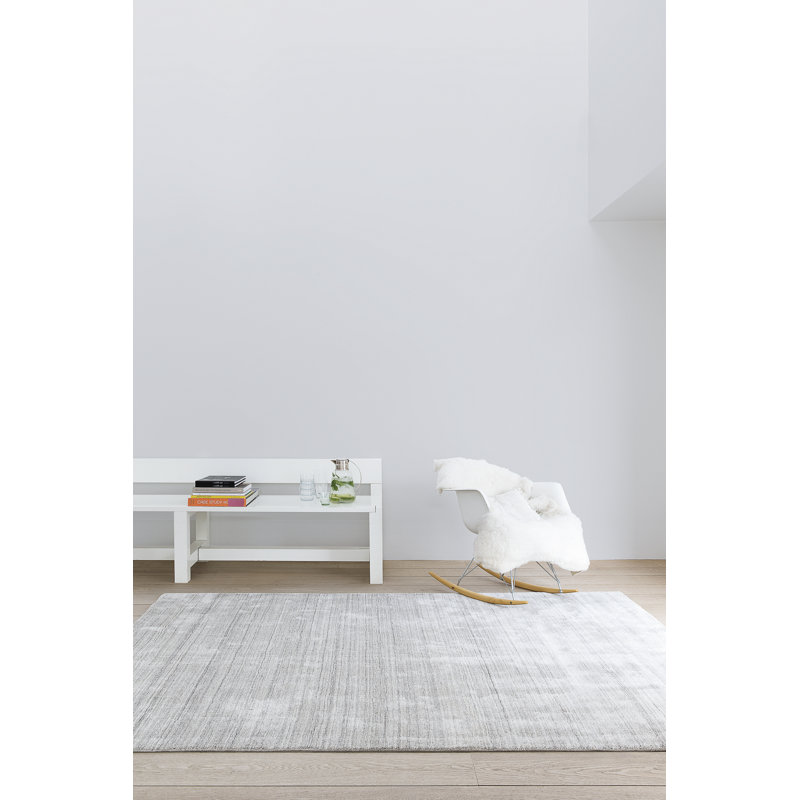 RIPPLE, Grey, Rectangle 5'7" x 7'10"